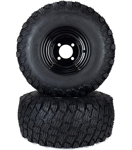 Amazon.com: (2) Turf Tire Assemblies 20x8.00-8 Fits Cub Cadet ZT1